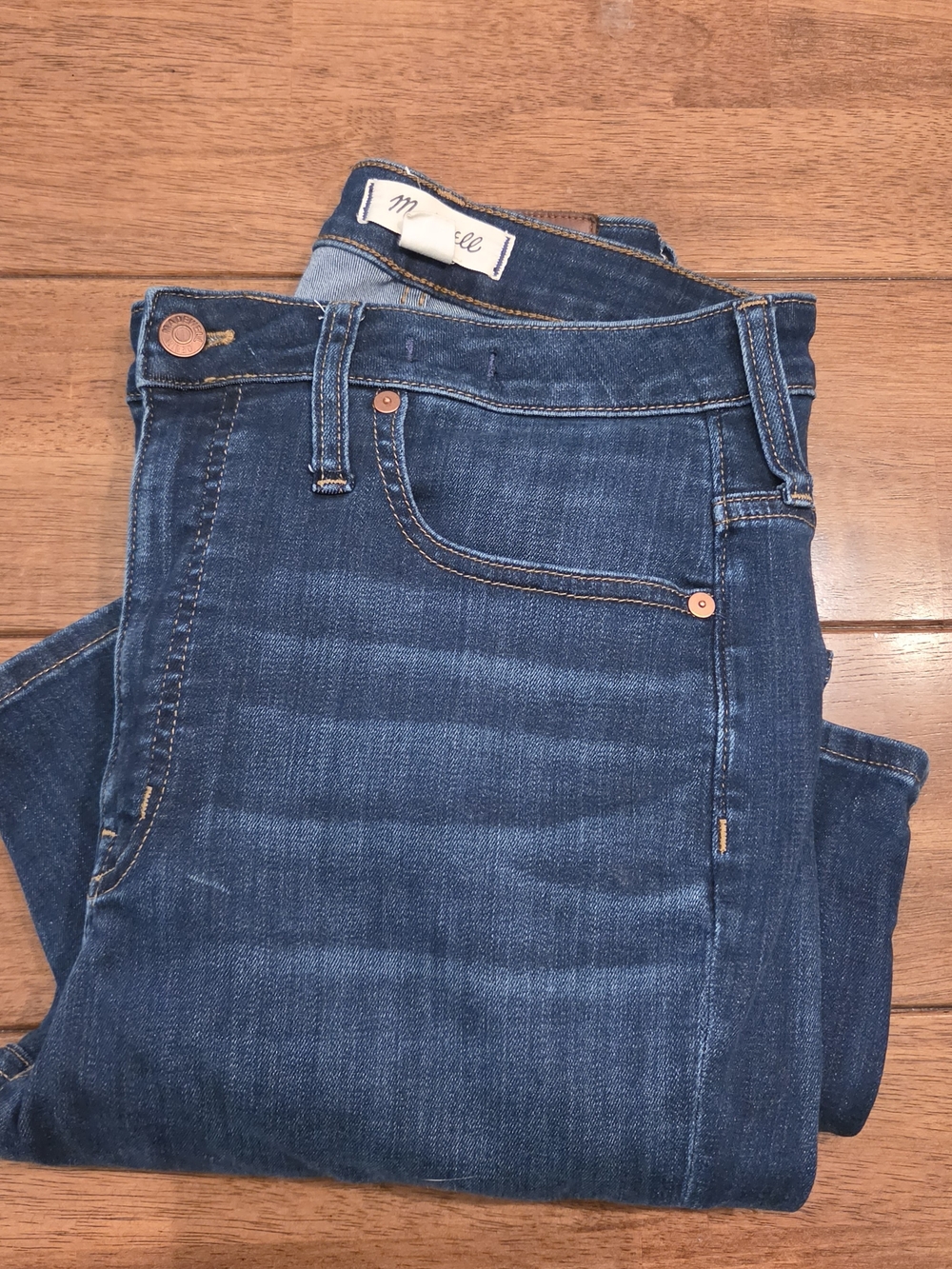 Madewell Women's Curvy High Rise Skinny Jeans- Size 30T